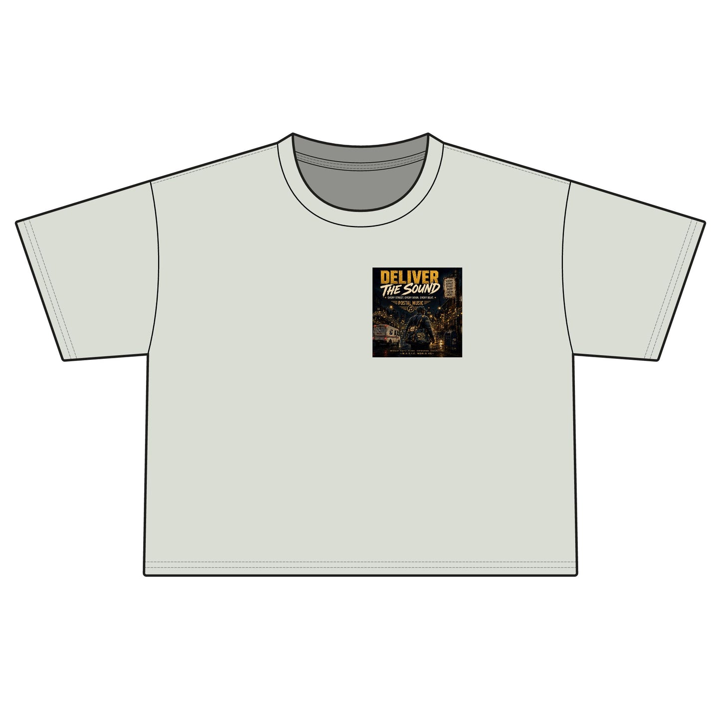 Postal Music — Deliver the Sound — Women's Boxy T-Shirt