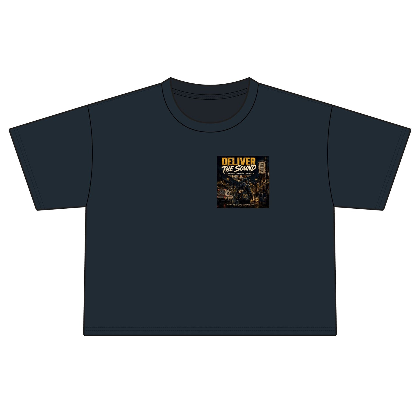 Postal Music — Deliver the Sound — Women's Boxy T-Shirt