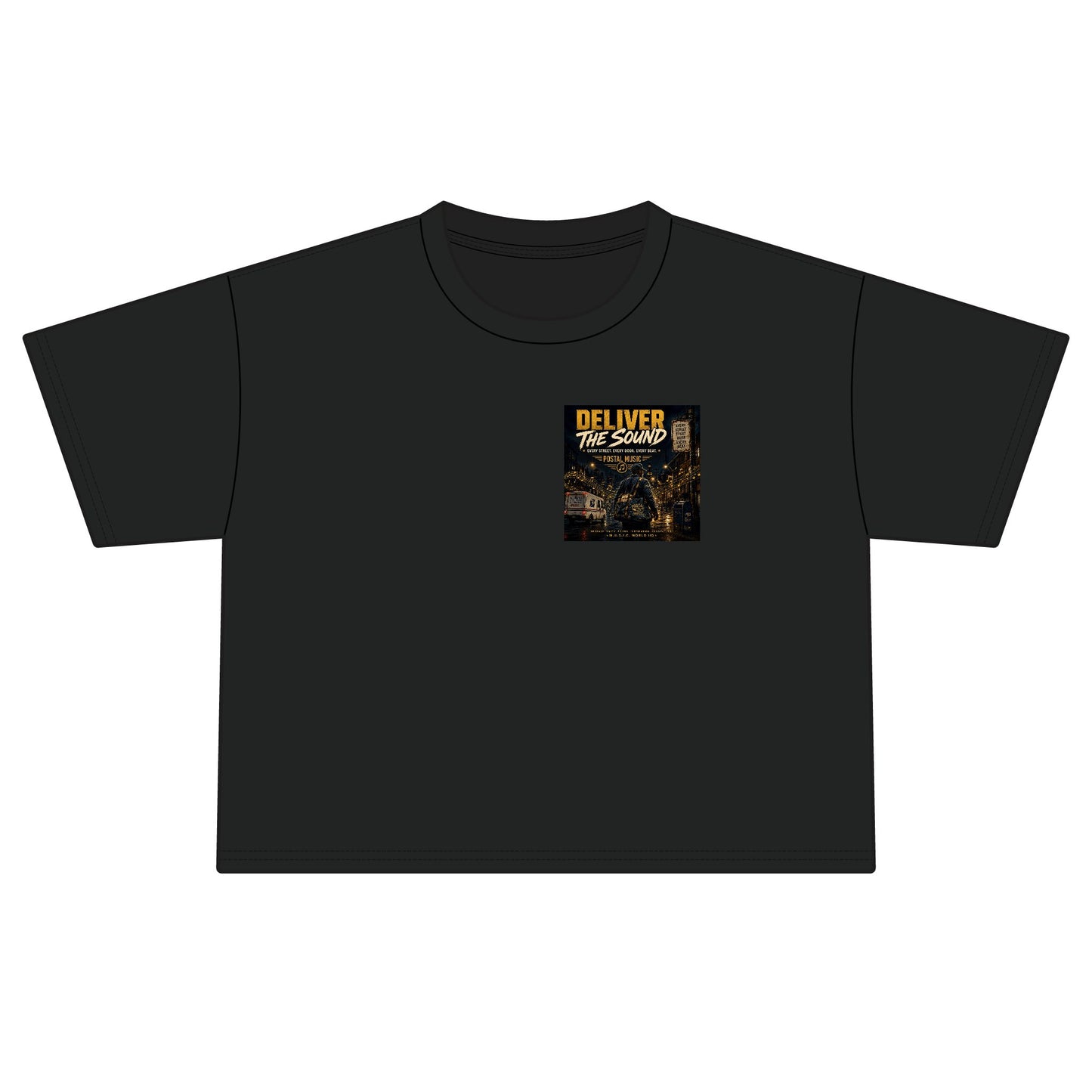 Postal Music — Deliver the Sound — Women's Boxy T-Shirt
