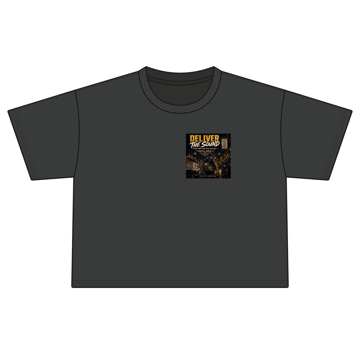 Postal Music — Deliver the Sound — Women's Boxy T-Shirt