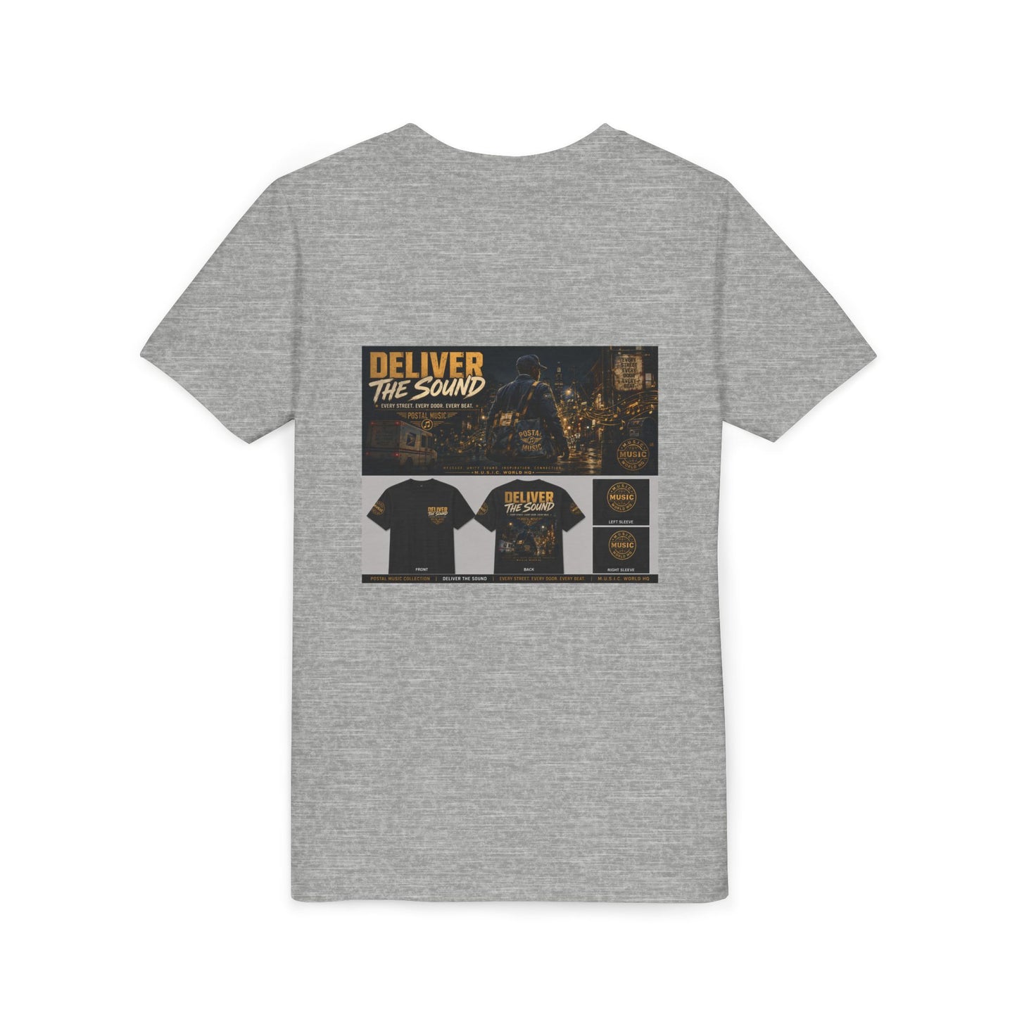 Postal Music — Deliver the Sound — Youth T-Shirt