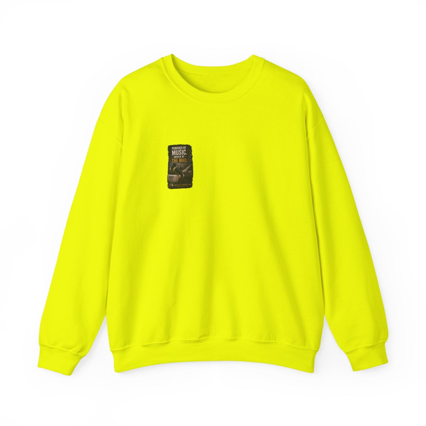 Postal Music - Powered by Music Crewneck Sweatshirt - Colorways C