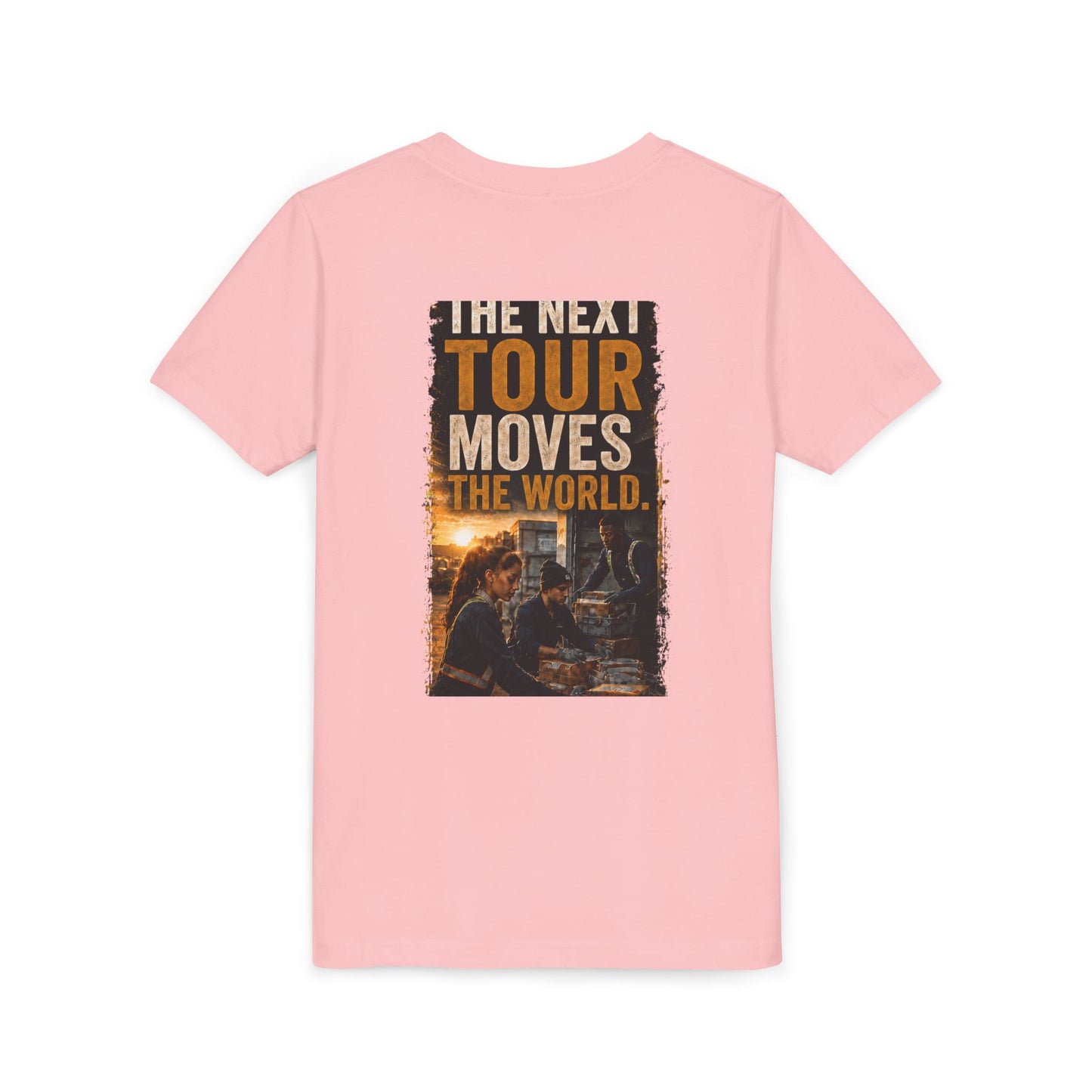 Postal Music — The Next Tour Youth T-Shirt — Color Group 1 of 2
