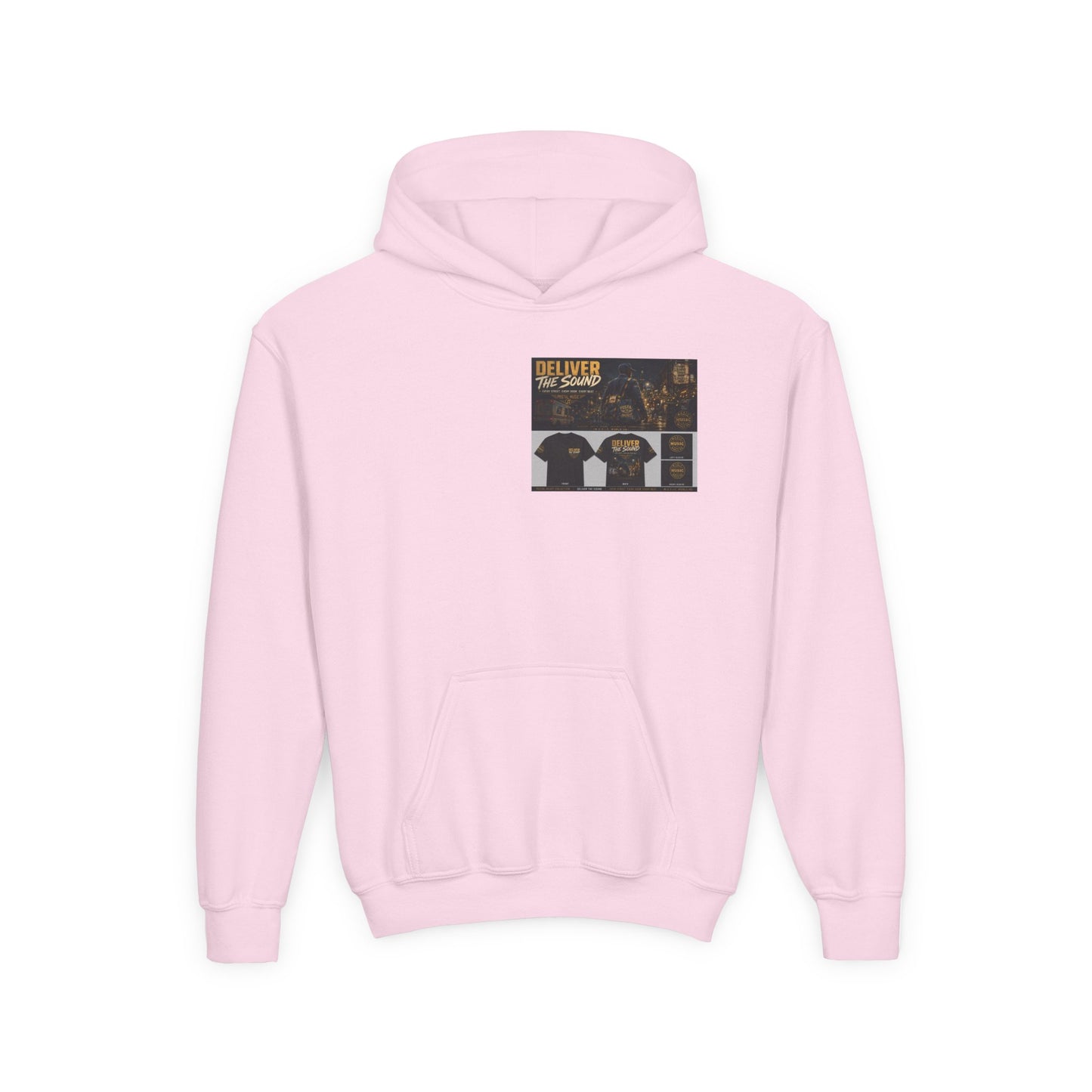 Postal Music — Deliver the Sound — Youth Hoodie