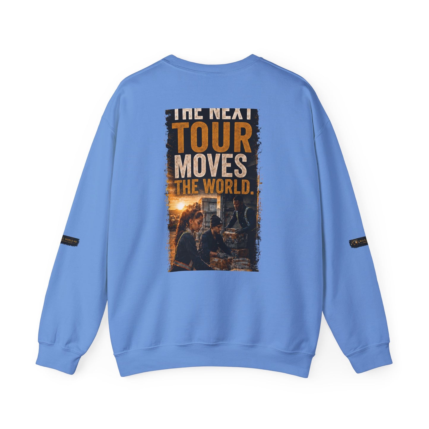 Postal Music — The Next Tour Core Crewneck Sweatshirt — Color Group 1 of 3