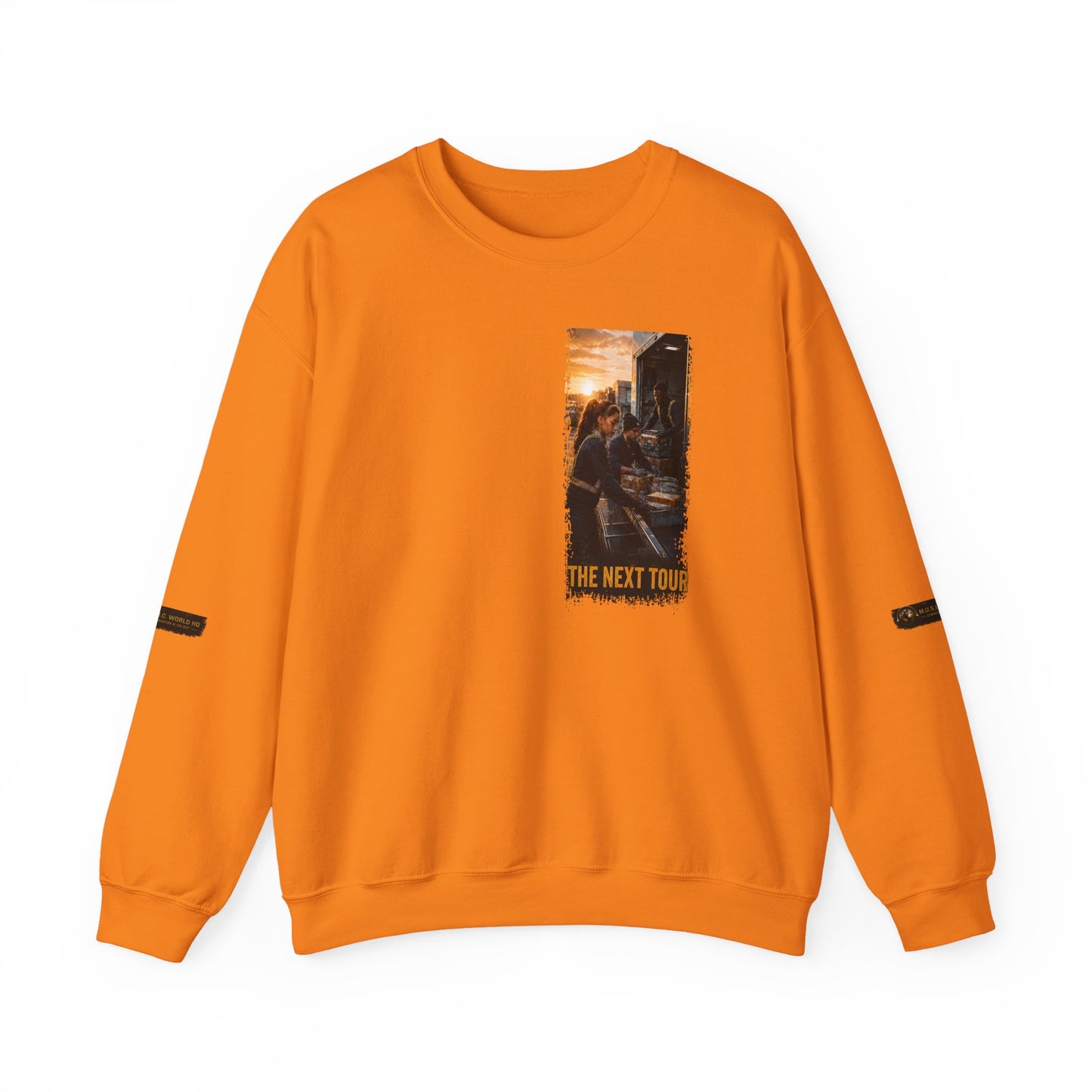 Postal Music — The Next Tour Core Crewneck Sweatshirt — Color Group 3 of 3