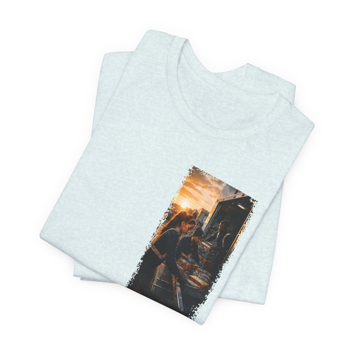 Postal Music — The Next Tour Premium Unisex T-Shirt — Color Group 4 of 11
