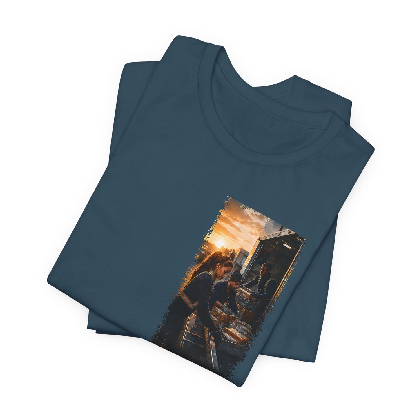 Postal Music — The Next Tour Premium Unisex T-Shirt — Color Group 2 of 11