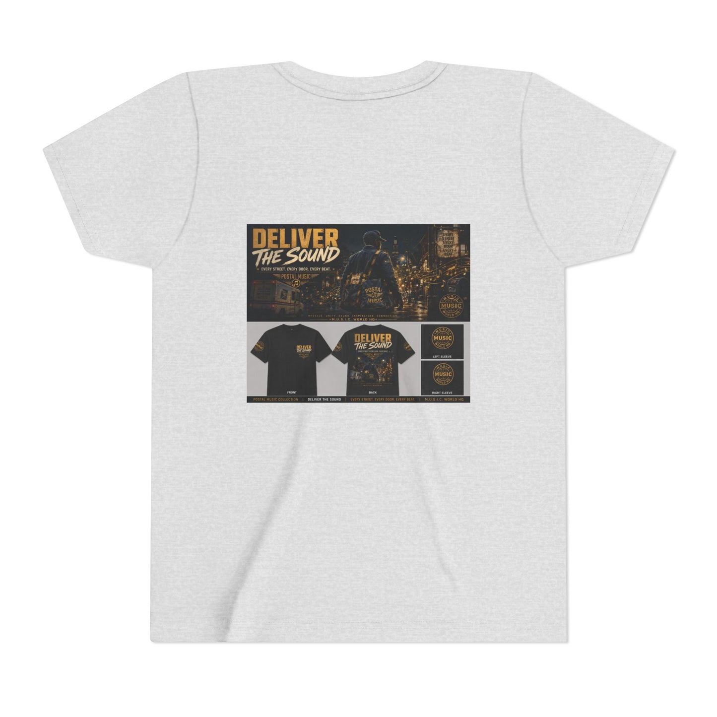 Postal Music — Deliver the Sound — Youth T-Shirt