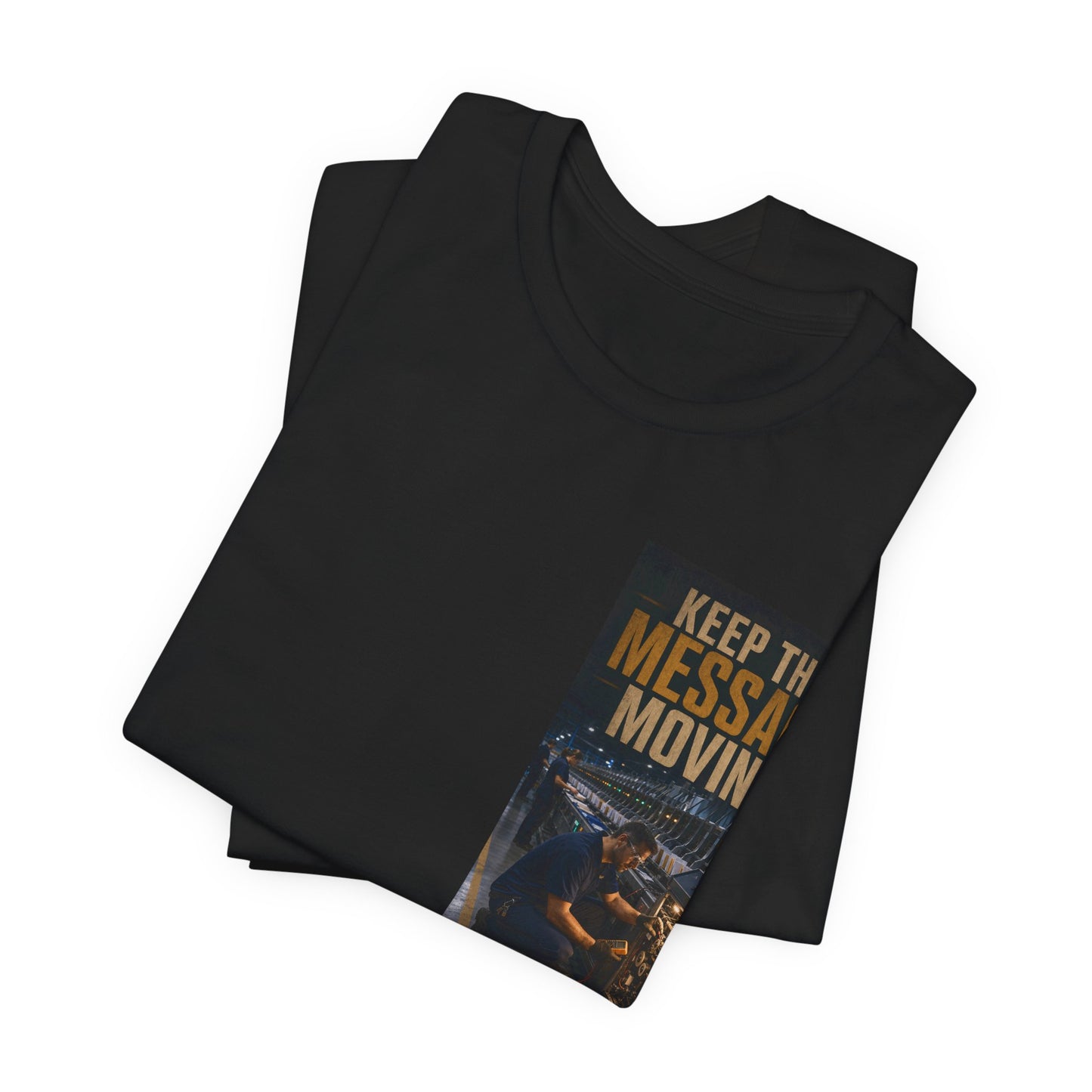 Postal Music — Keep the Message Moving — Premium Unisex T-Shirt