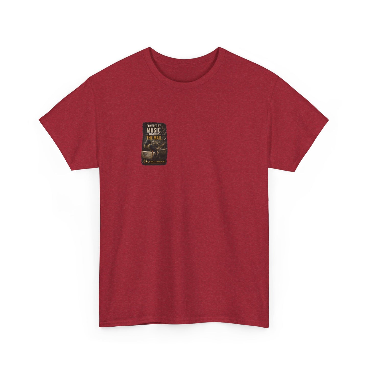 Postal Music - Powered by Music Premium T-Shirt - Colorways A