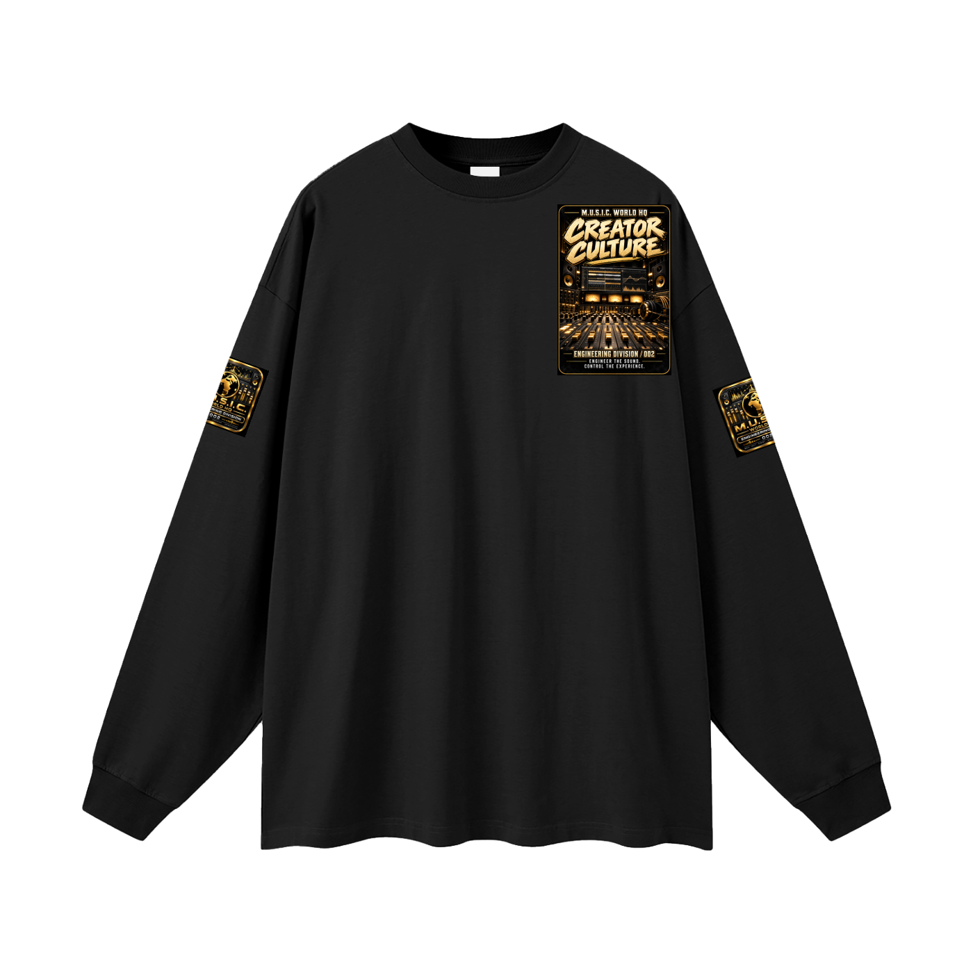 Oversized Unisex Long Sleeve T-Shirt