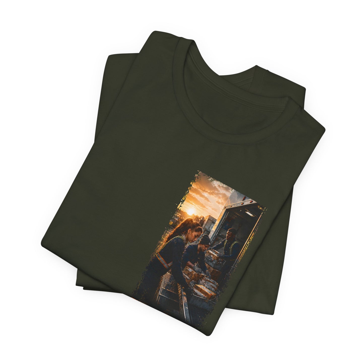 Postal Music — The Next Tour Premium Unisex T-Shirt — Color Group 2 of 11