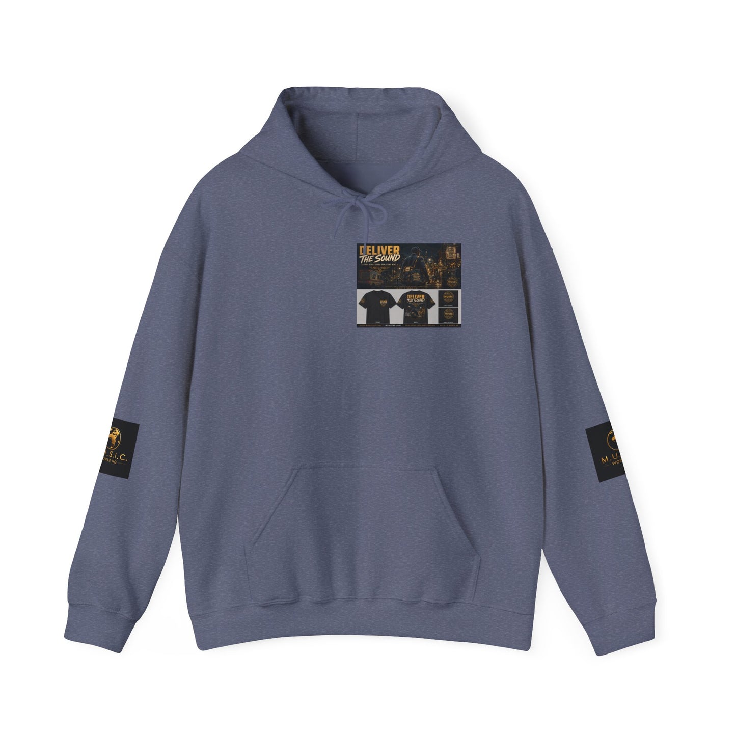 Postal Music — Deliver the Sound — Core Pullover Hoodie