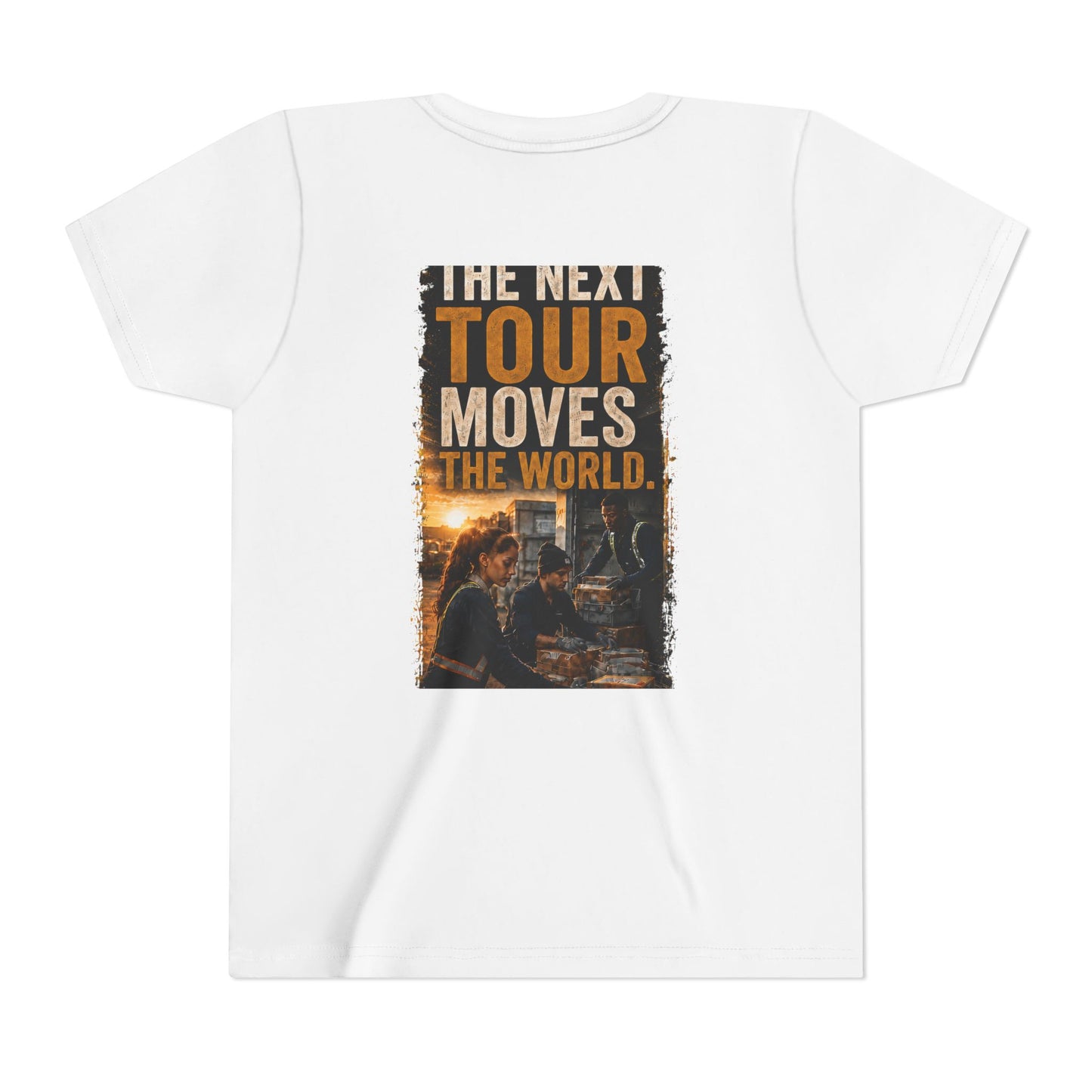 Postal Music — The Next Tour Youth T-Shirt — Color Group 2 of 2