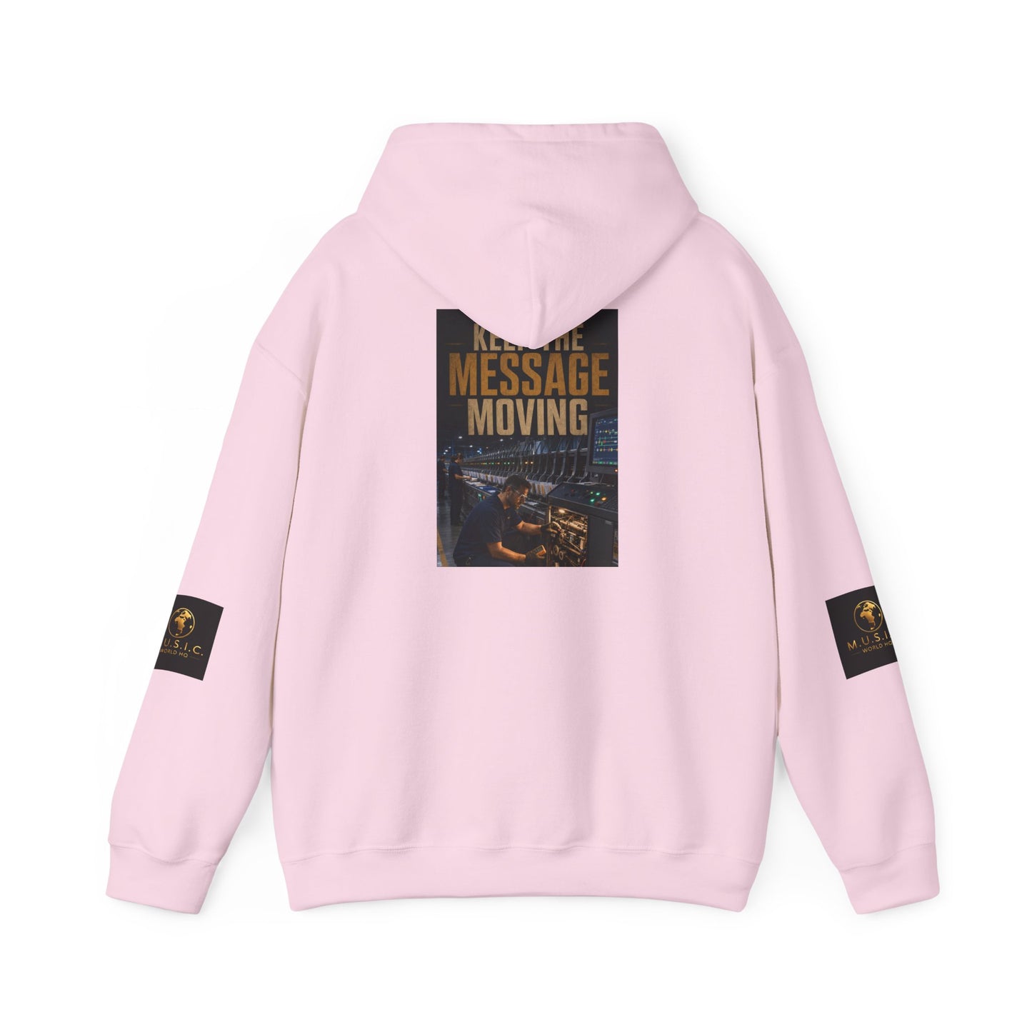 Postal Music — Keep the Message Moving — Core Pullover Hoodie
