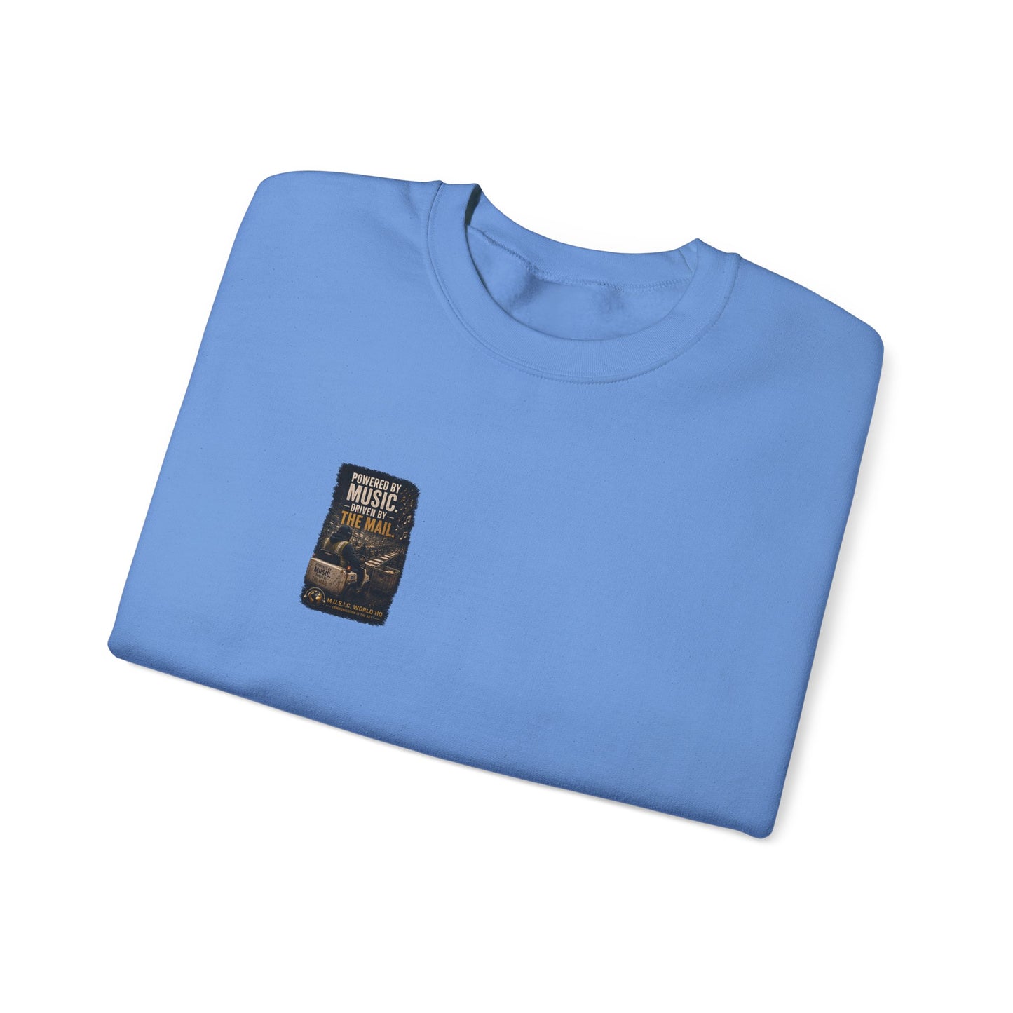 Postal Music - Powered by Music Crewneck Sweatshirt - Colorways A