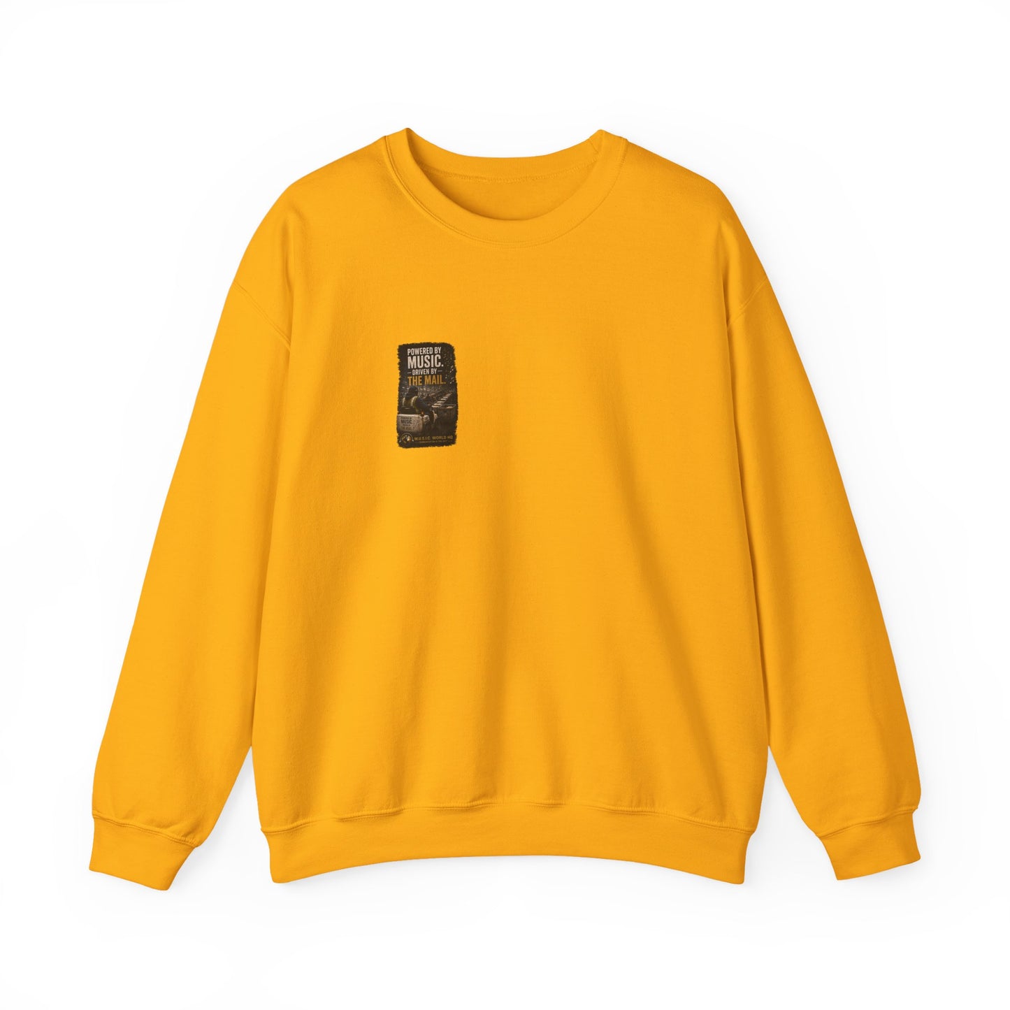Postal Music - Powered by Music Crewneck Sweatshirt - Colorways A