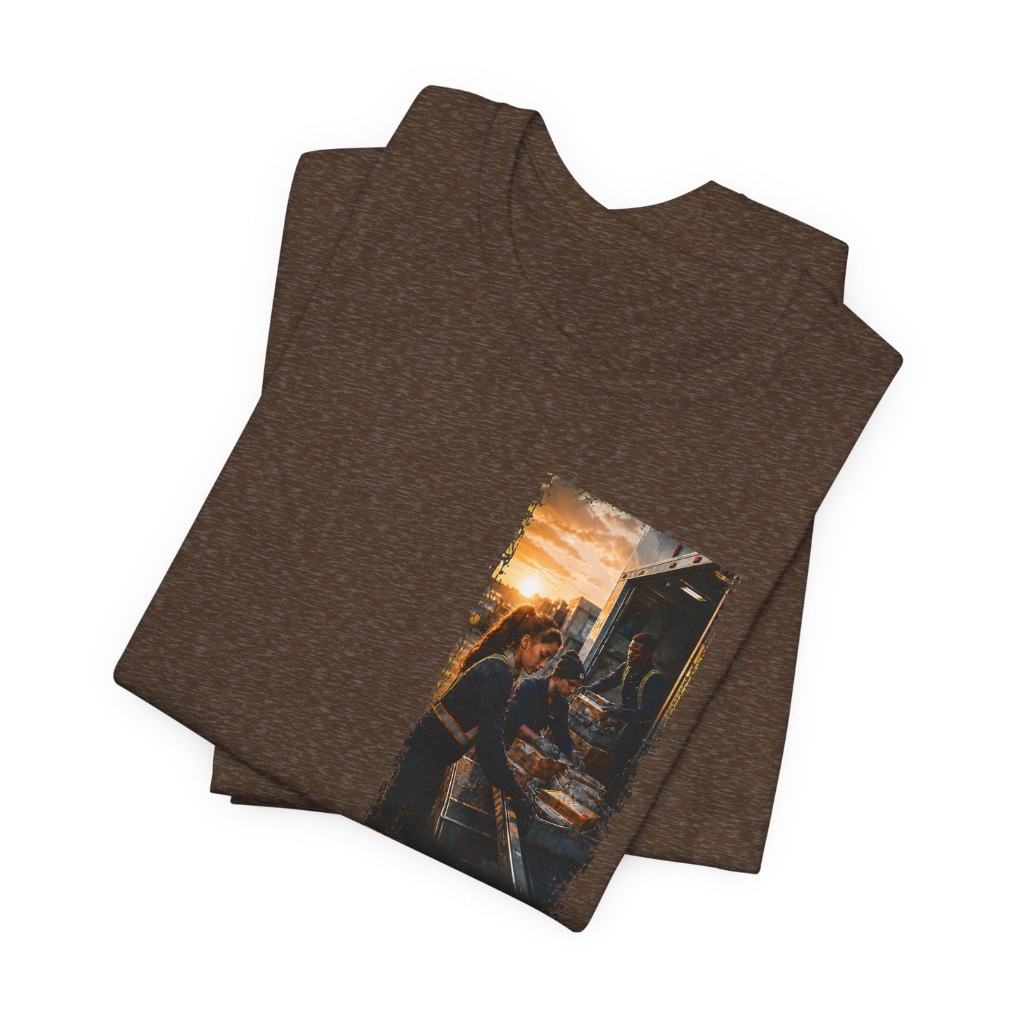 Postal Music — The Next Tour Premium Unisex T-Shirt — Color Group 3 of 11