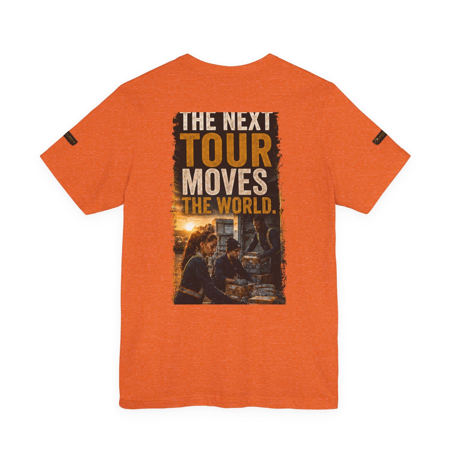 Postal Music — The Next Tour Premium Unisex T-Shirt — Color Group 5 of 11