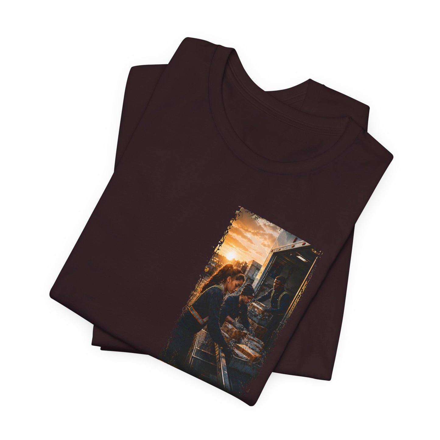 Postal Music — The Next Tour Premium Unisex T-Shirt — Color Group 9 of 11