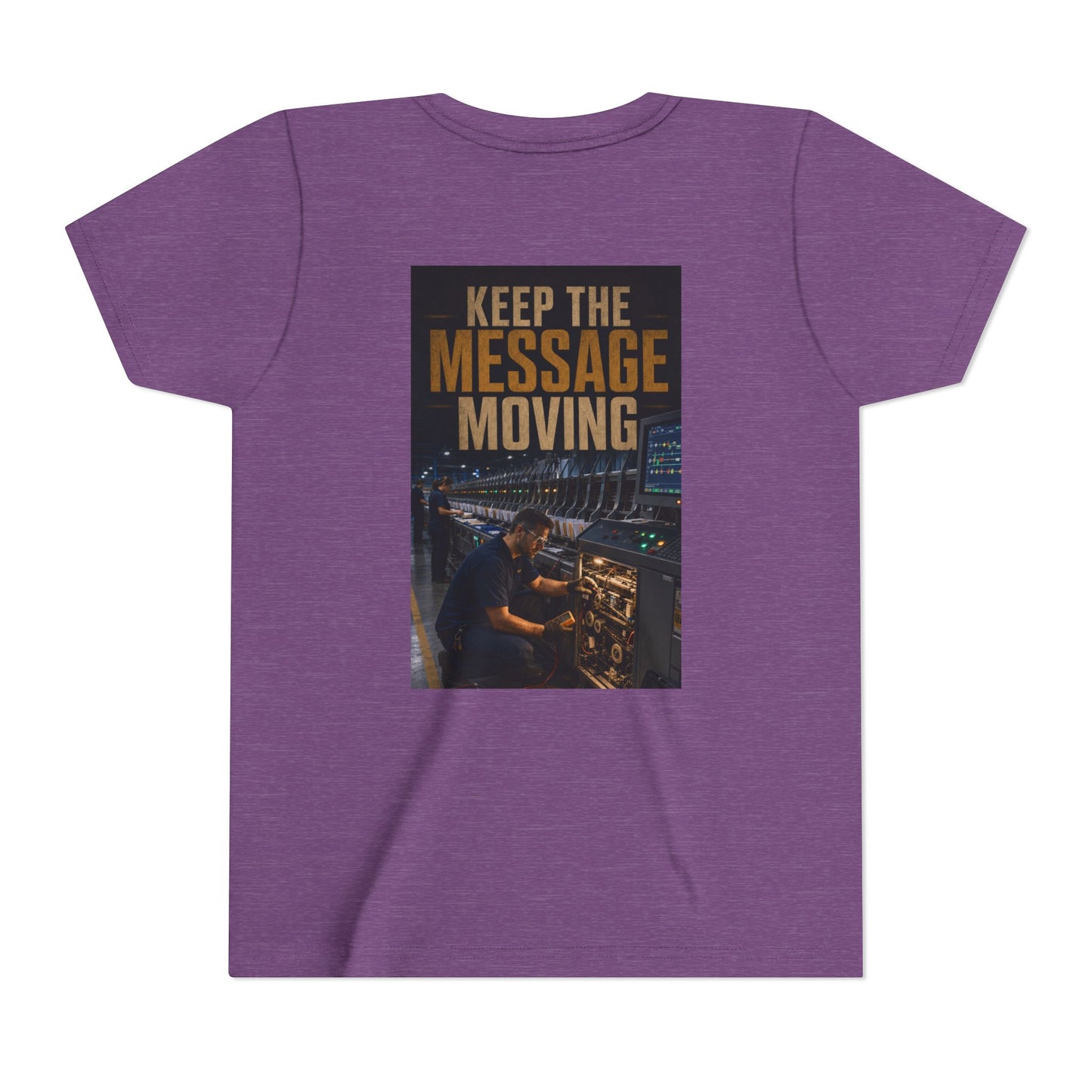 Postal Music — Keep the Message Moving — Youth T-Shirt