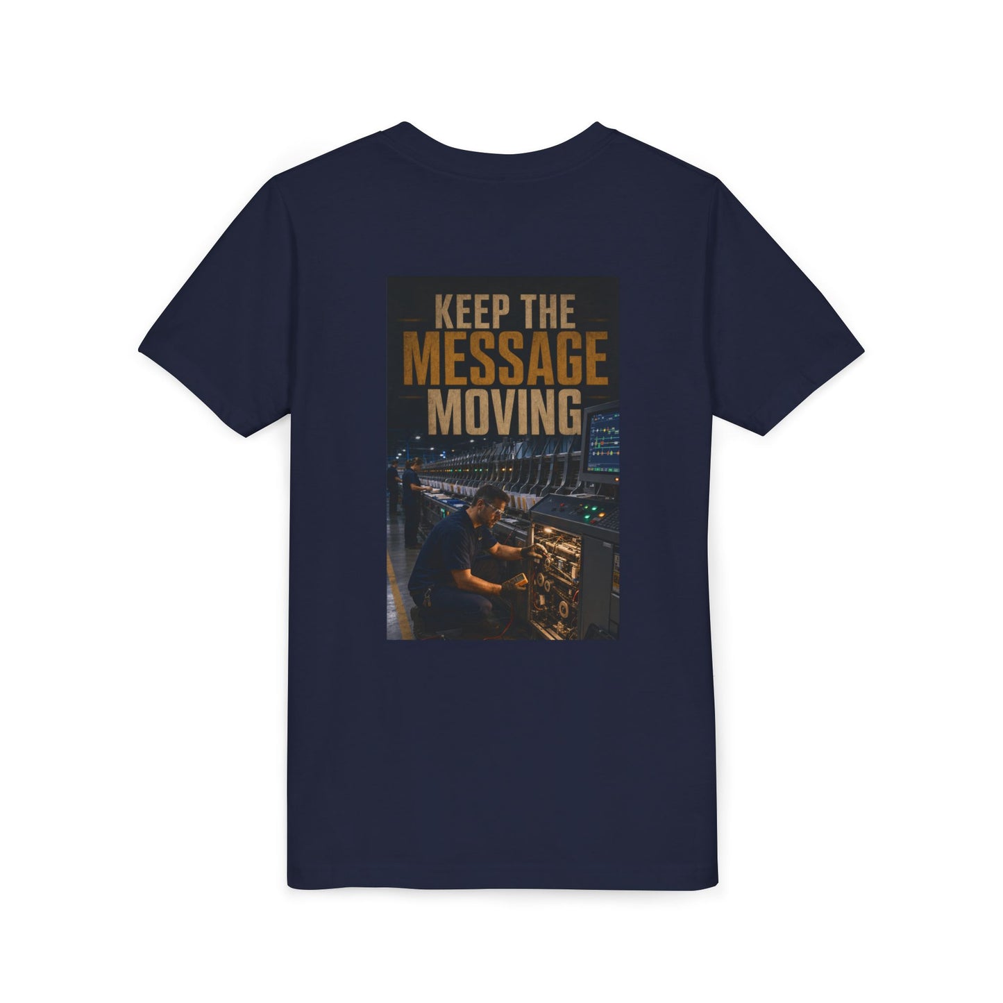 Postal Music — Keep the Message Moving — Youth T-Shirt