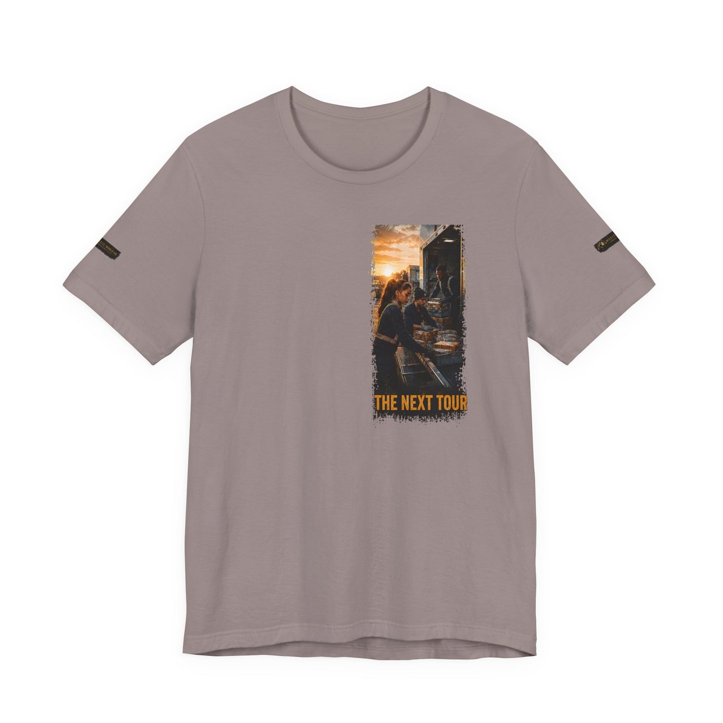 Postal Music — The Next Tour Premium Unisex T-Shirt — Color Group 9 of 11