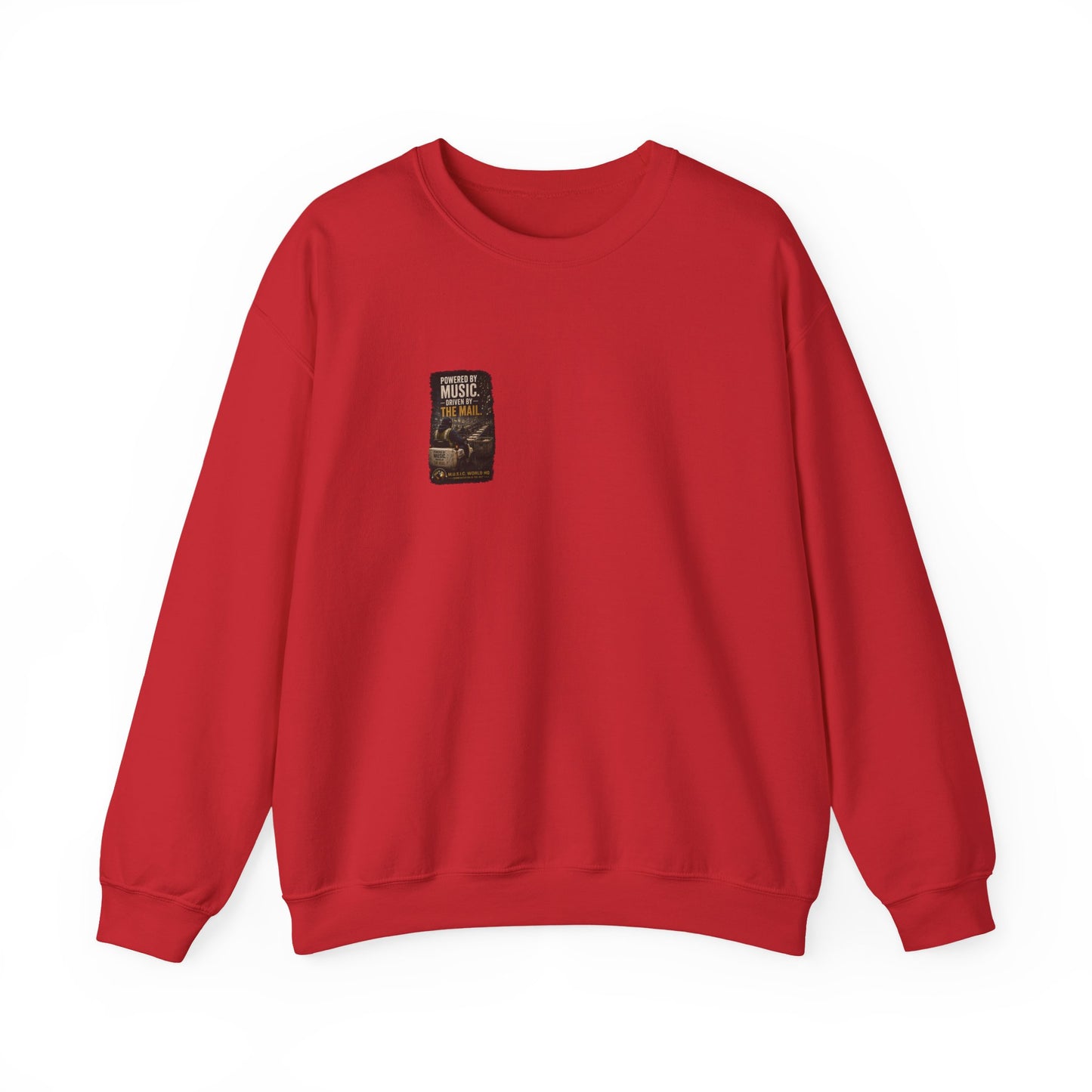 Postal Music - Powered by Music Crewneck Sweatshirt - Colorways C