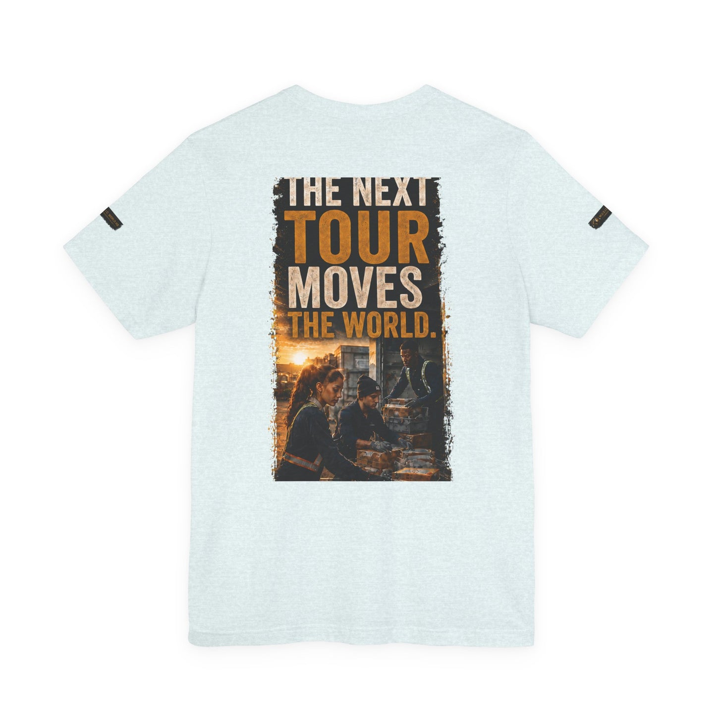 Postal Music — The Next Tour Premium Unisex T-Shirt — Color Group 4 of 11