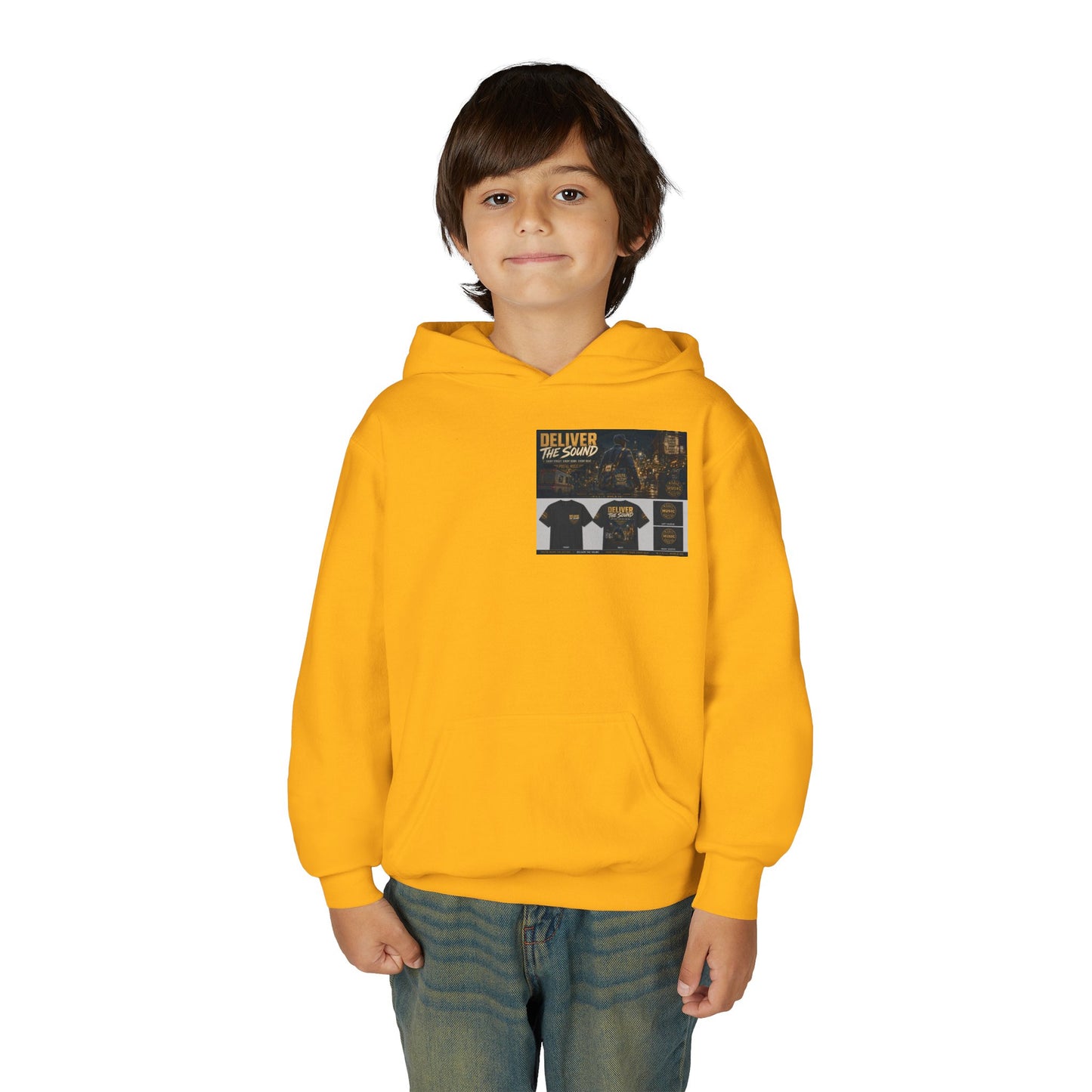 Postal Music — Deliver the Sound — Youth Hoodie