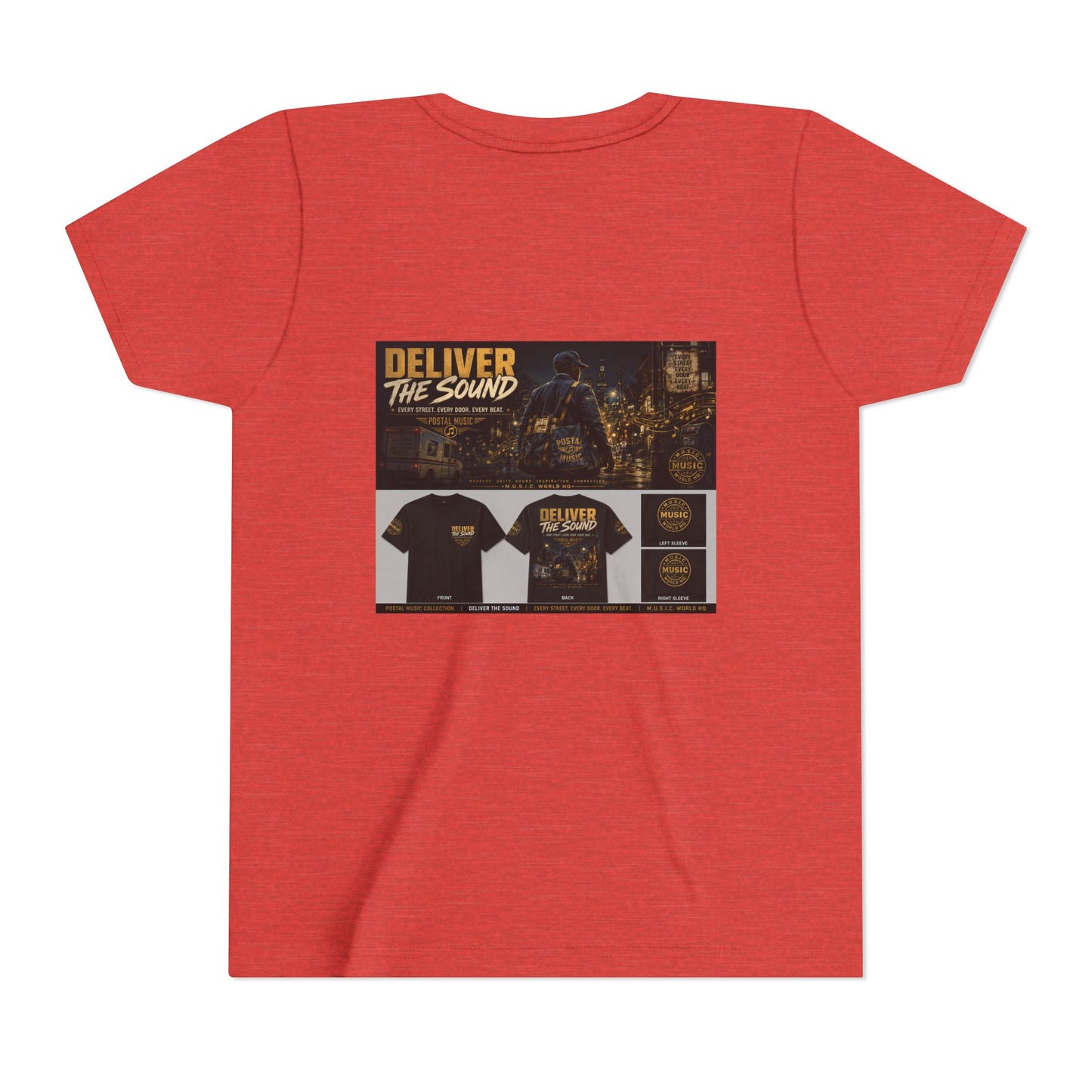 Postal Music — Deliver the Sound — Youth T-Shirt