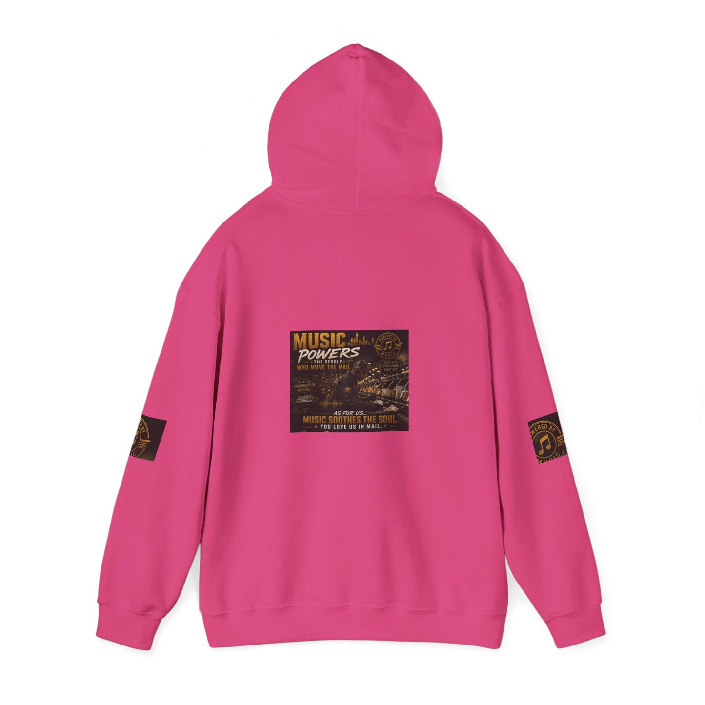 Postal Music — Music Powers the People — Core Pullover Hoodie