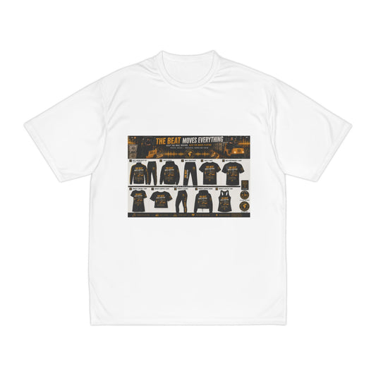 The Beat Moves Everything — Men's Performance Tee | Postal Music