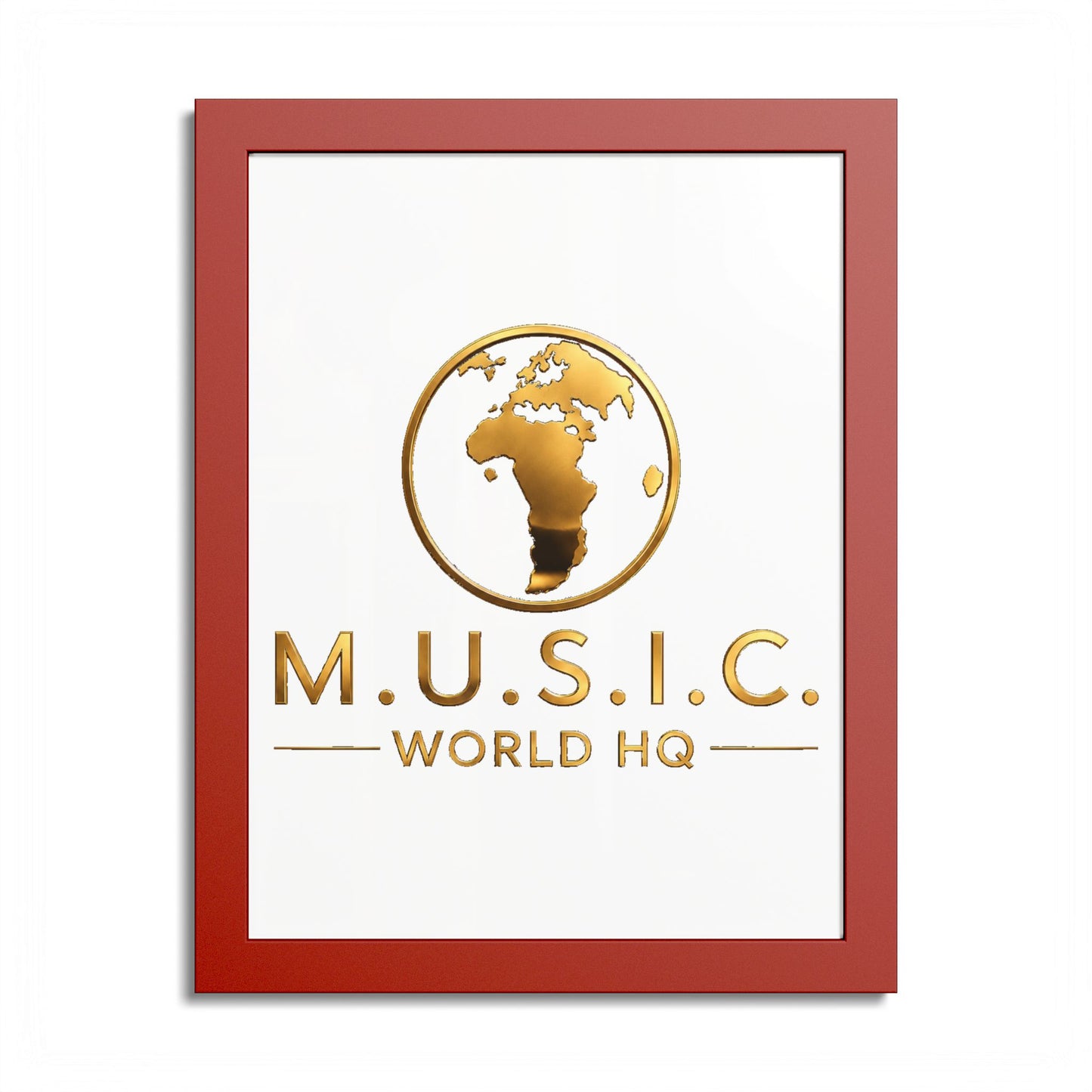 M.U.S.I.C. World HQ Essentials | Framed Art Poster