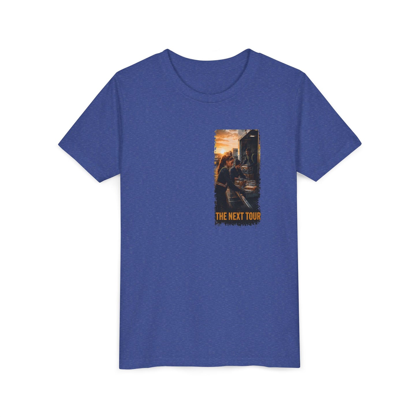 Postal Music — The Next Tour Youth T-Shirt — Color Group 1 of 2