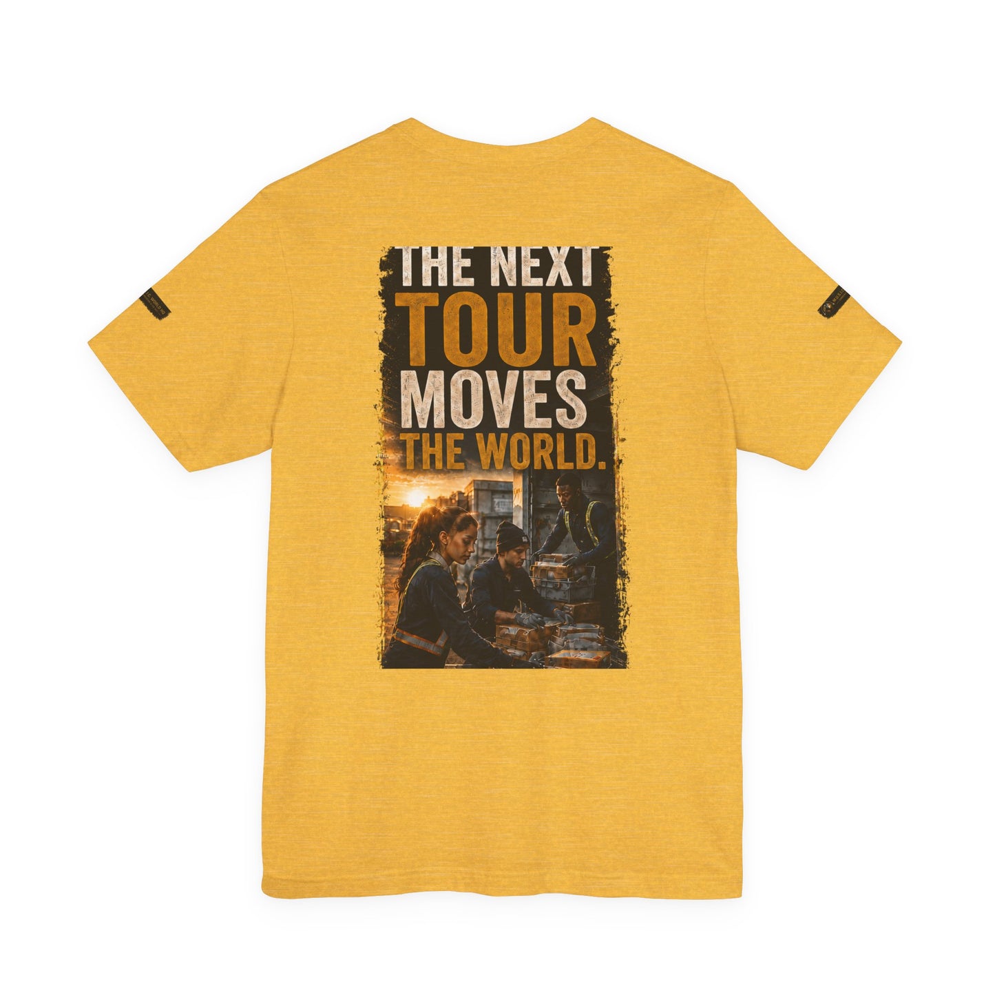 Postal Music — The Next Tour Premium Unisex T-Shirt — Color Group 7 of 11