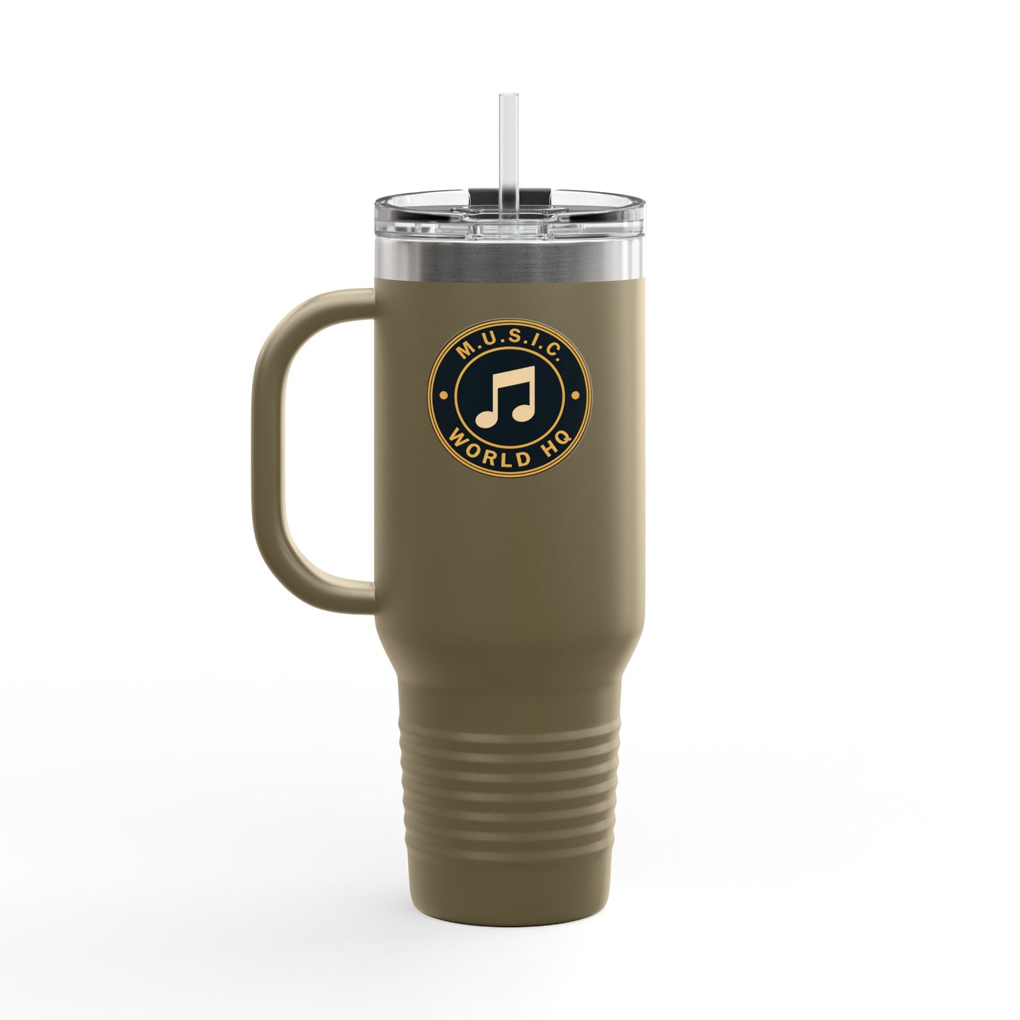Postal Music - Between Tours, We Retune the System - Insulated Travel Tumbler 40oz