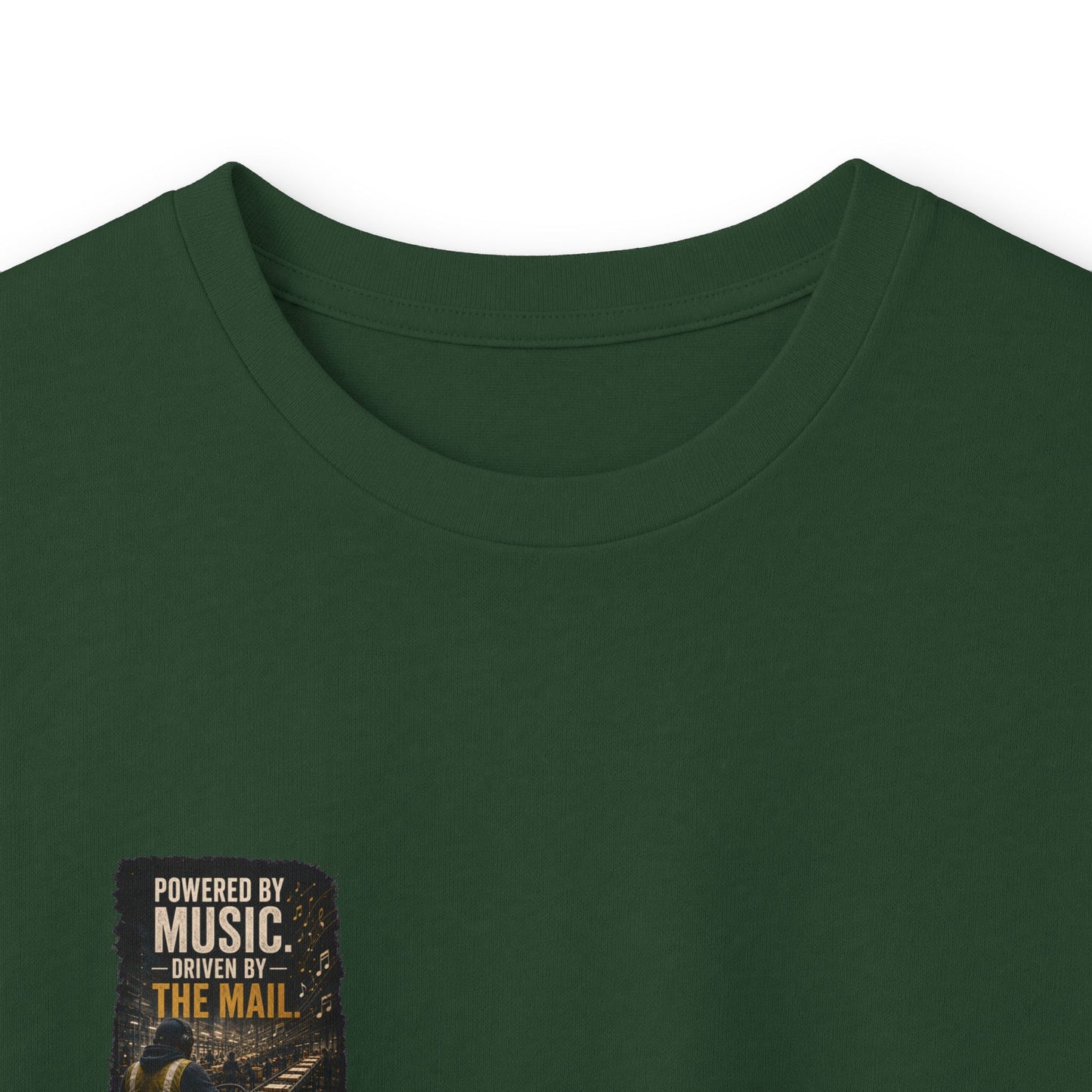 Postal Music - Powered by Music Long Sleeve Tee