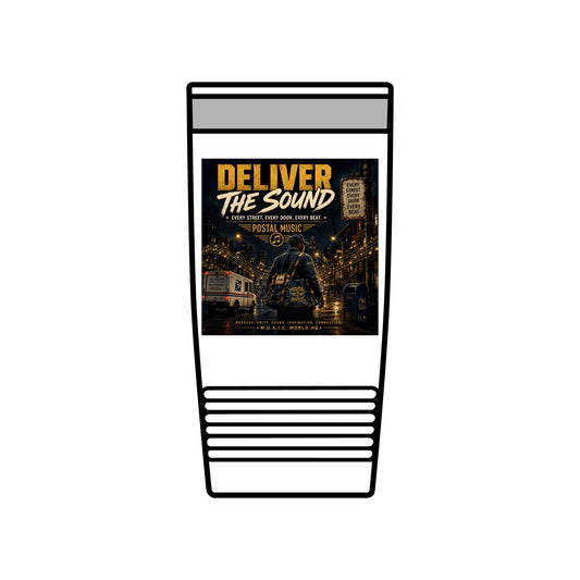 Postal Music — Deliver the Sound — Insulated Tumbler 20oz