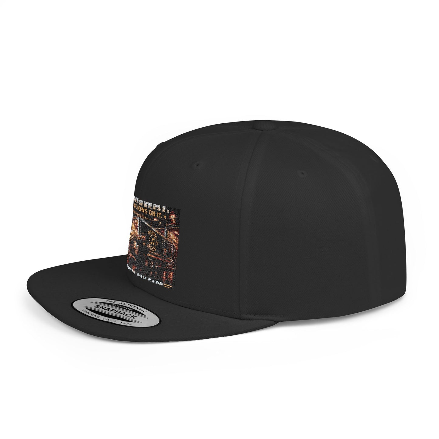 Postal Music — Music Is the Highway — Flat-Bill Snapback