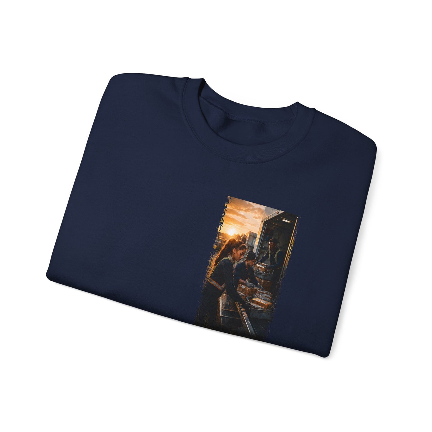 Postal Music — The Next Tour Core Crewneck Sweatshirt — Color Group 2 of 3