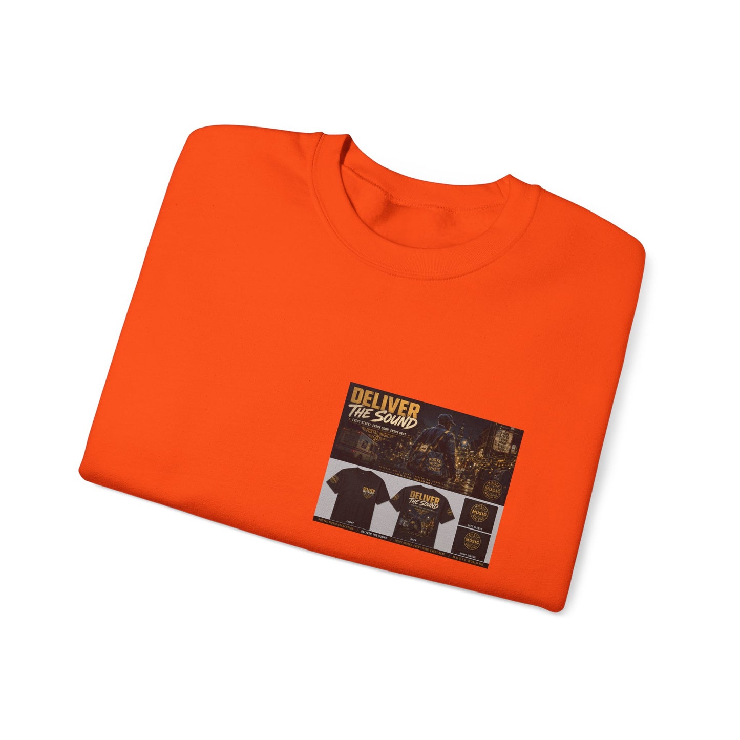 Postal Music — Deliver the Sound — Core Crewneck Sweatshirt