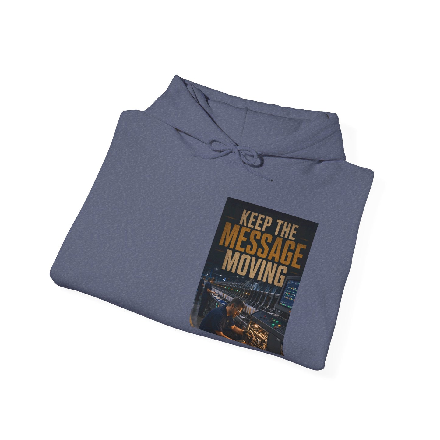 Postal Music — Keep the Message Moving — Core Pullover Hoodie