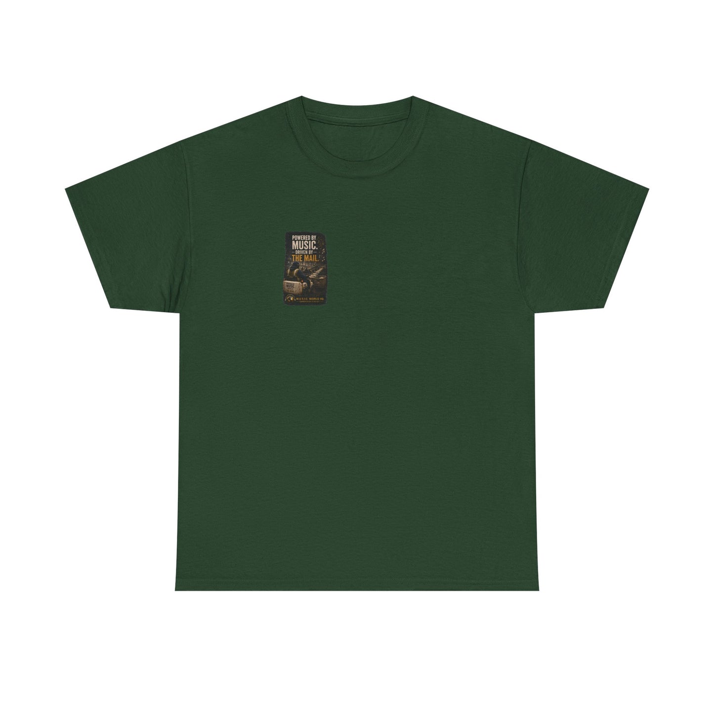 Postal Music - Powered by Music Premium T-Shirt - Colorways B