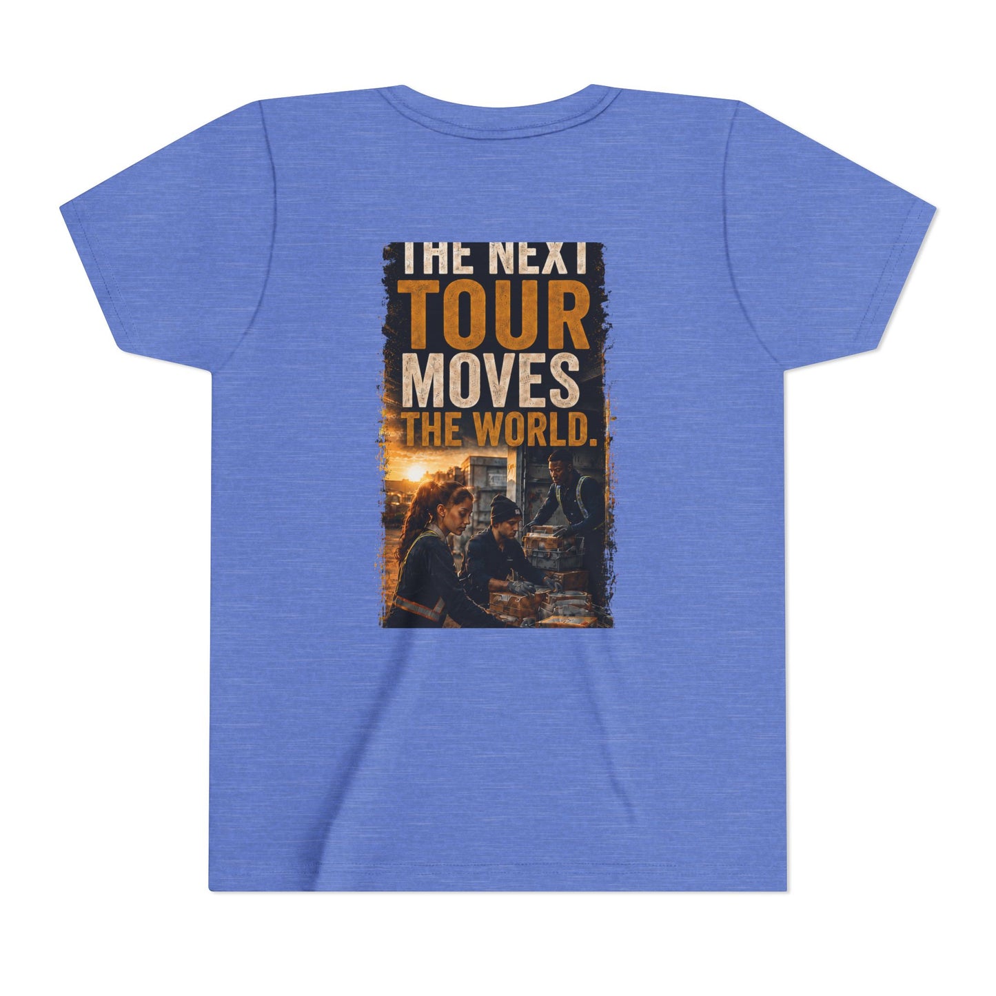Postal Music — The Next Tour Youth T-Shirt — Color Group 1 of 2