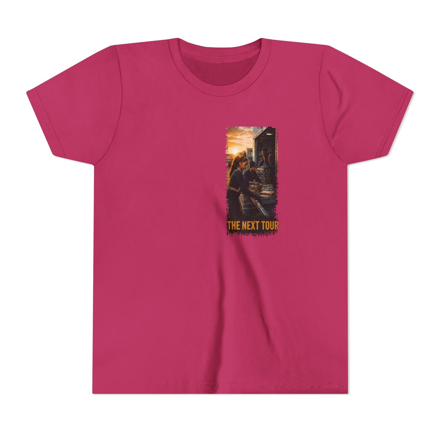 Postal Music — The Next Tour Youth T-Shirt — Color Group 1 of 2
