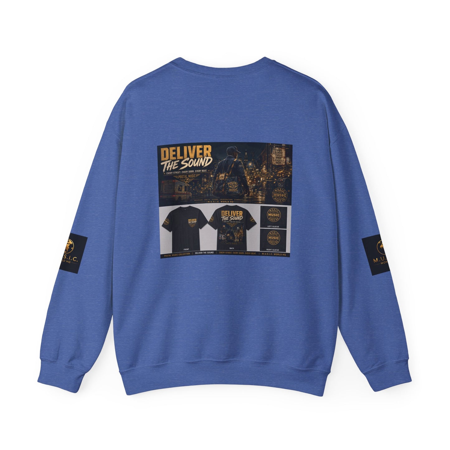 Postal Music — Deliver the Sound — Core Crewneck Sweatshirt