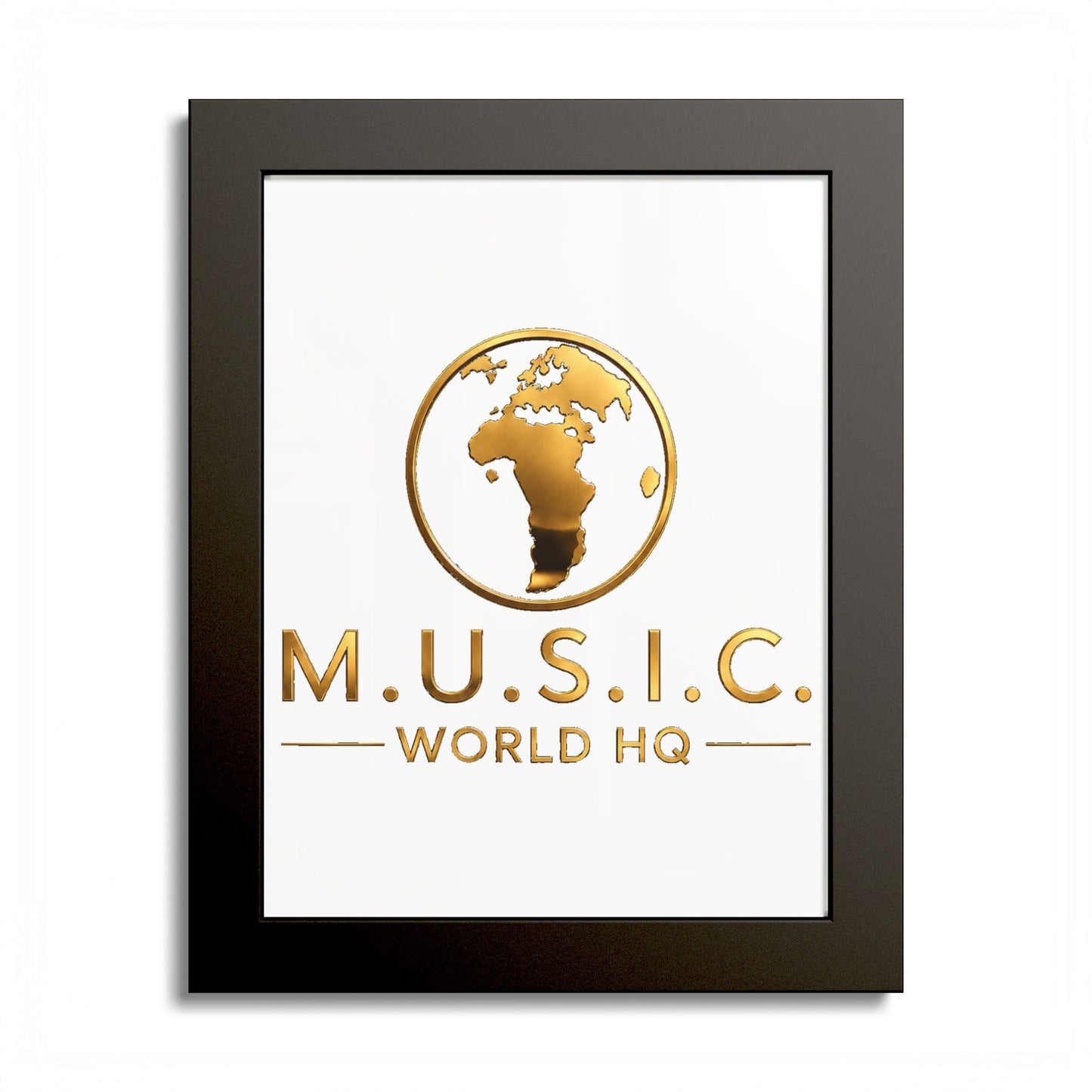 M.U.S.I.C. World HQ Essentials | Framed Art Poster