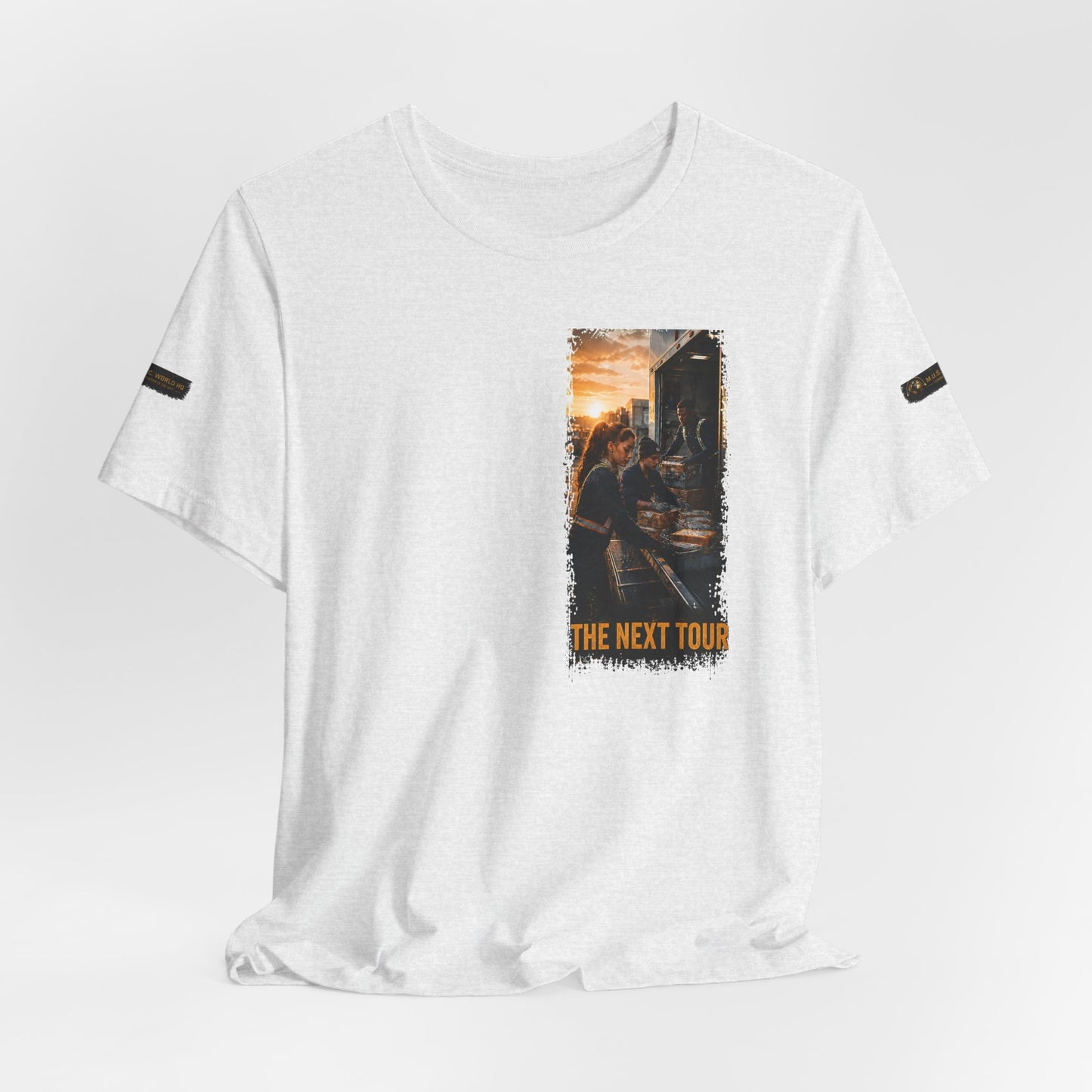 Postal Music - The Next Tour Premium Unisex T-Shirt - Color Group 1 of 11
